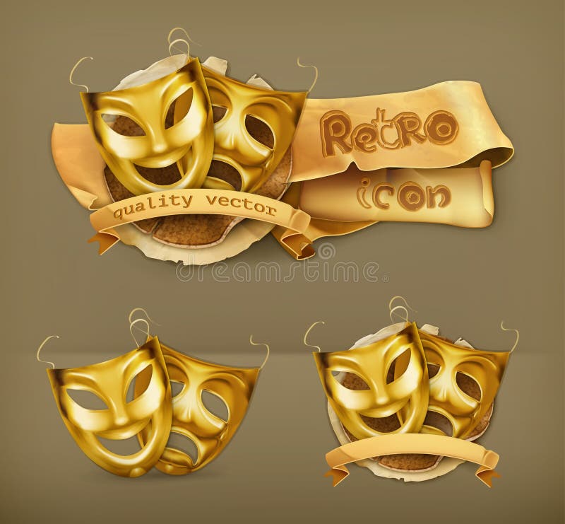 Theater Masks Stock Illustrations – 10,840 Theater Masks Stock  Illustrations, Vectors & Clipart - Dreamstime
