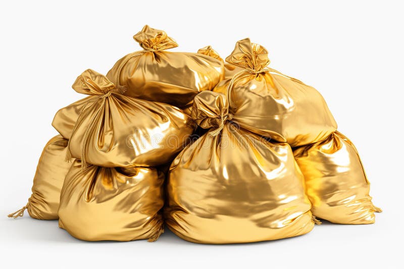 https://thumbs.dreamstime.com/b/gold-trash-bags-white-background-296525231.jpg