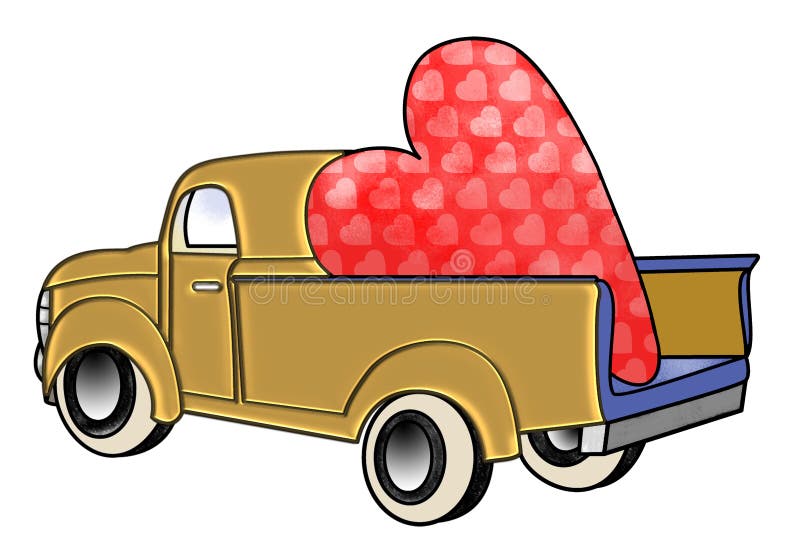 Valentine Truck Stock Illustrations – 1,594 Valentine Truck Stock  Illustrations, Vectors & Clipart - Dreamstime