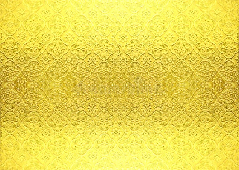 Gold wallpaper stock photo. Image of ancient, ornament 29103370