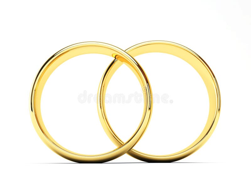 Gold wedding rings