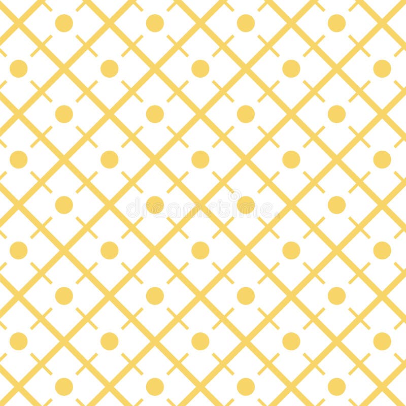 Gold yellow geometric traditional thai minimal modern graphic pattern background