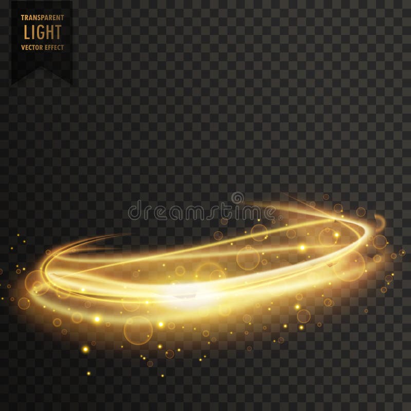 Golden abstract transparent light effect background stock illustration Golden abstract transparent light effect background stock illustration