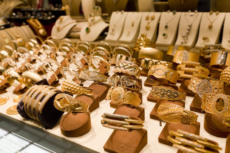 Golden accessories stock image. Image of gift, accessories 81865575