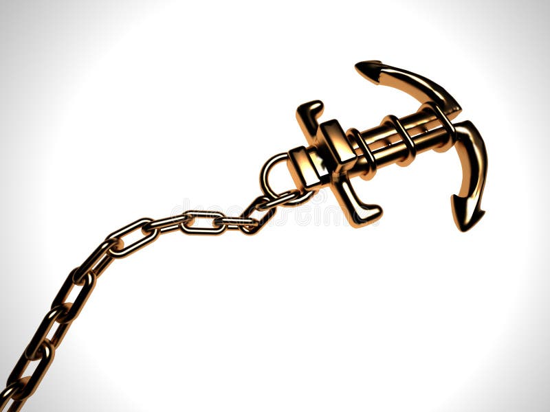 Golden anchor