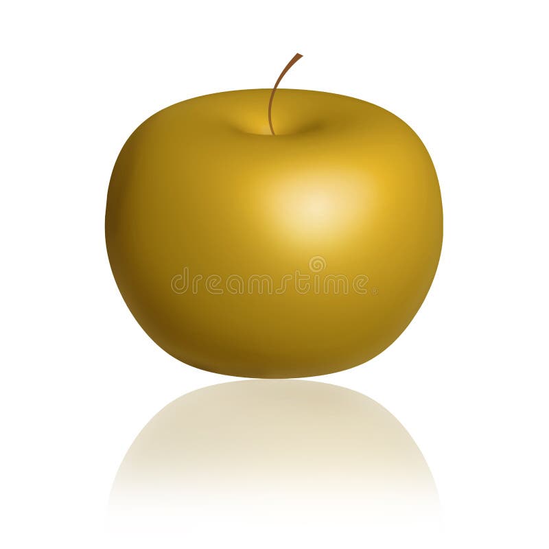 Golden Apple Gold Apple Stock Illustration Illustration Of Elegant 271 Golden Apple Gold Apple Stock Illustration Illustration Of Elegant 271