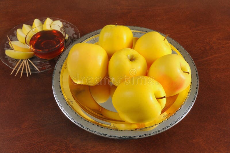Golden apples on silver stock image. Image of tasty, harvest 21869031