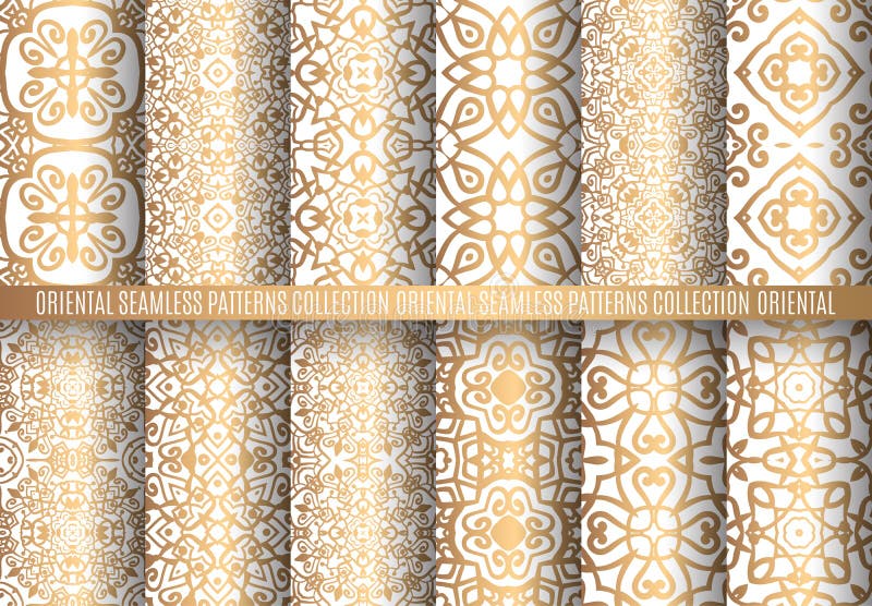 Golden Arabesque Patterns