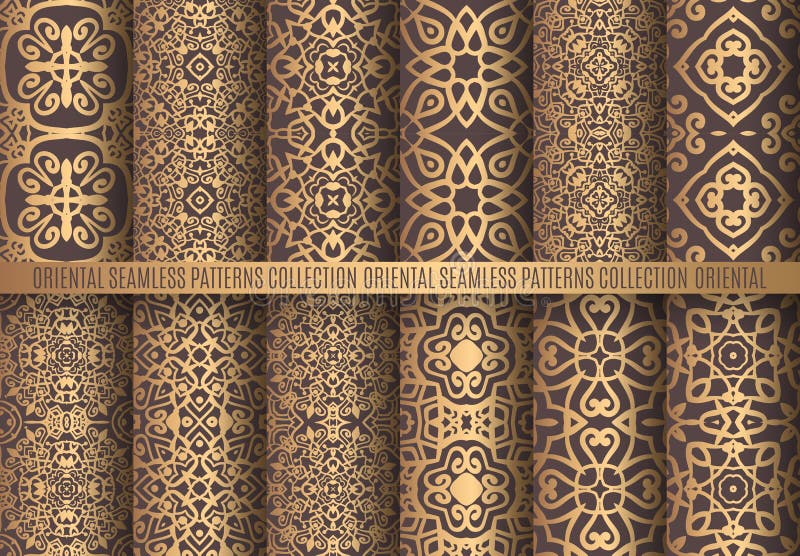 Golden Arabesque Patterns