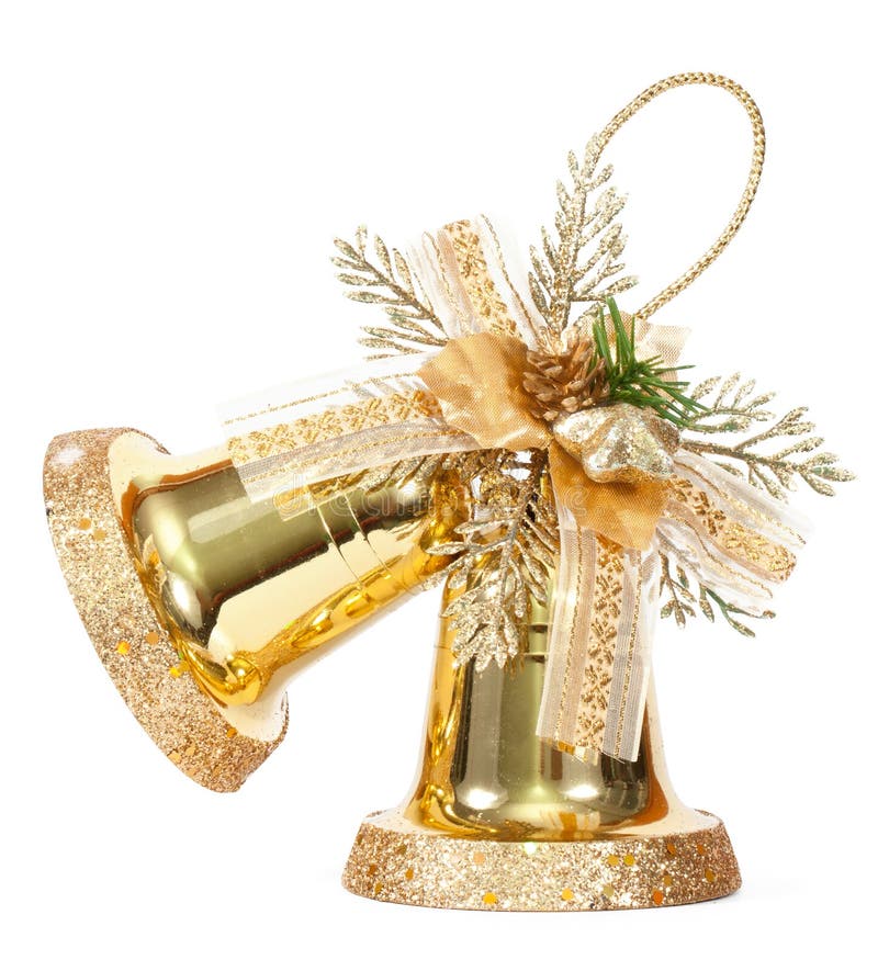 Golden bells stock image. Image of decoration, creative 27867967