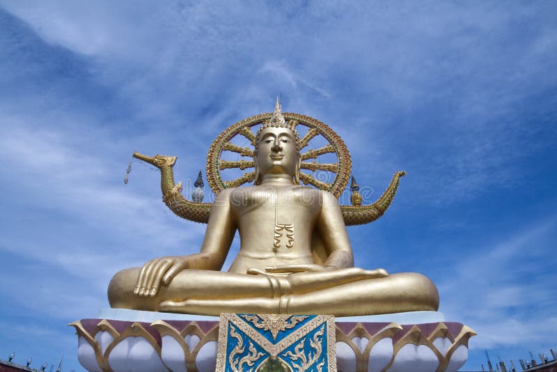 Golden big buddha