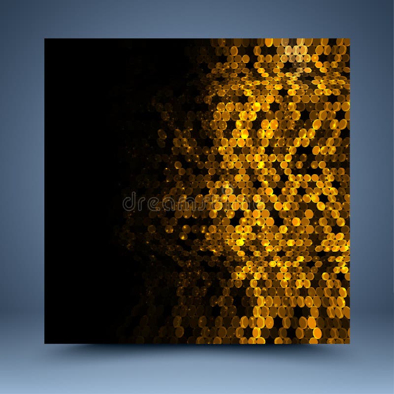 Black glitter background Royalty Free Vector Image