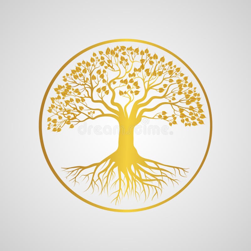 Golden Tree Stock Illustrations – 175,511 Golden Tree Stock