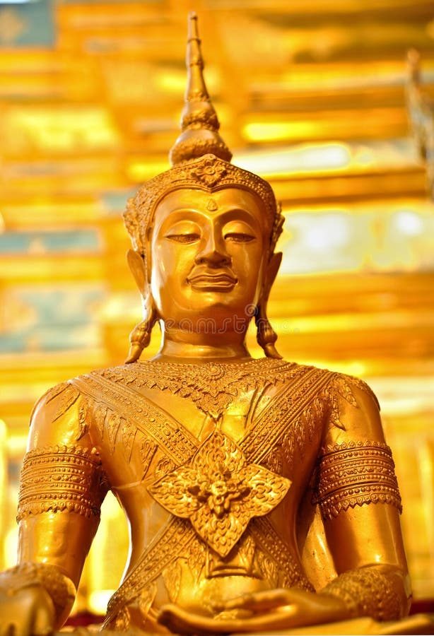 Golden Buddha statue