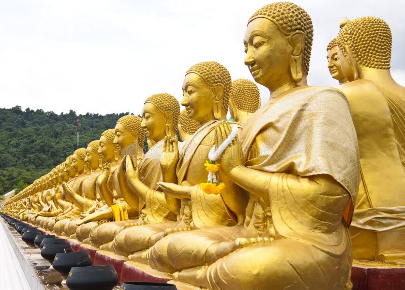 Golden Buddha statue