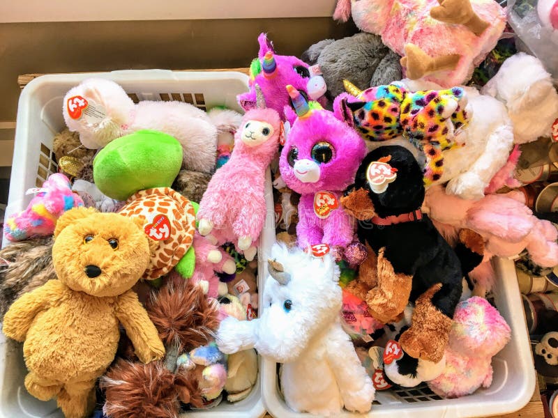 A Basket Full of the Popular Ty Stuffed Animals that are Sold All Over the  World, Including a Toy Store Editorial Stock Photo - Image of babies, canada:  173557538