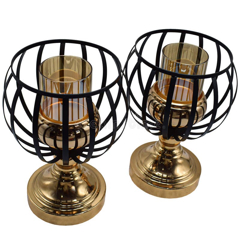 Golden candle stand stock photo. Image of table, jewellery 235429830