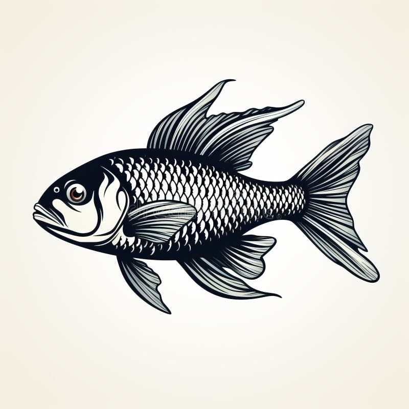 741 Fish Line Drawing Stock Photos - Free & Royalty-Free Stock Photos from  Dreamstime