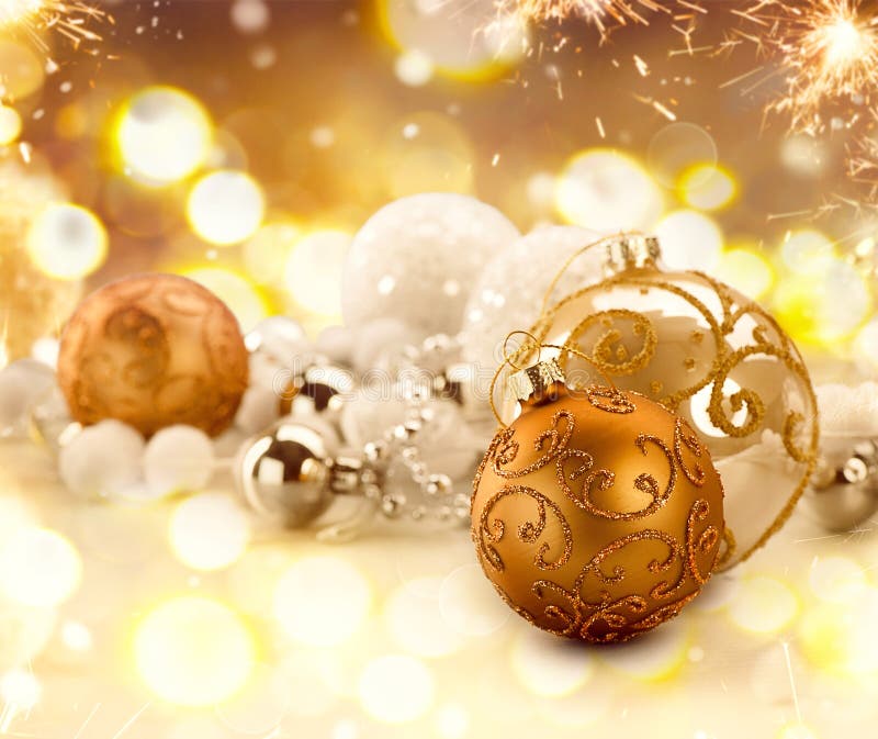 Golden Christmas Glittering Stars Swirl Over Black Stock Photo - Image ...
