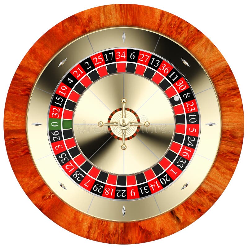 Classic Roulette Wheel Game Stock Illustration Illustration of risk