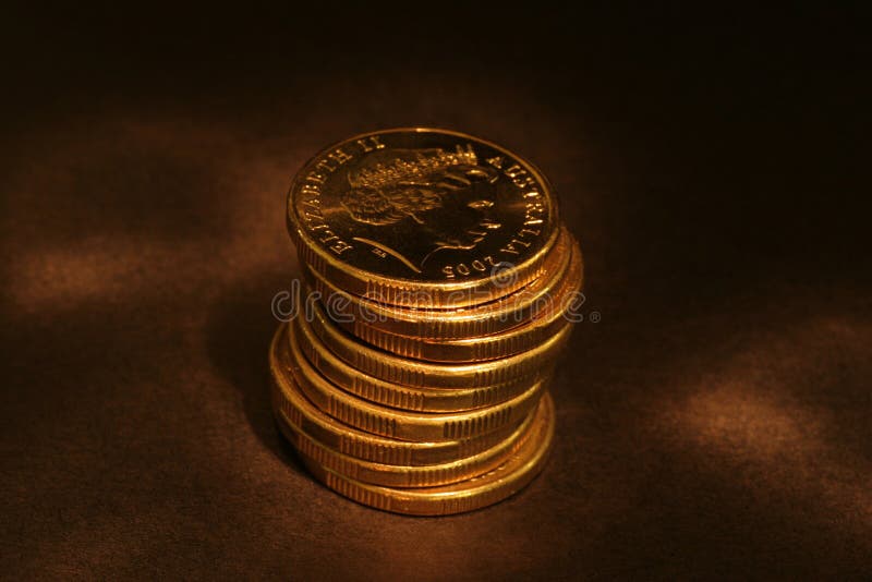 Golden coins