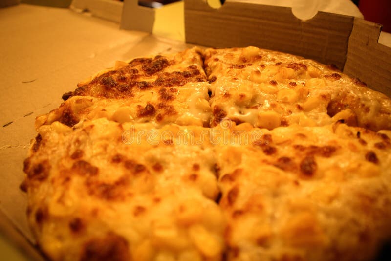 Golden Corn Pizza with Mozzarella Cheese Stock Image Image of copy, grill 156364539