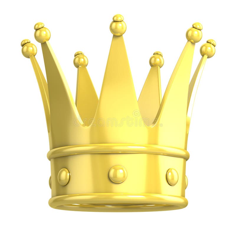 Golden crown stock illustration. Illustration of king - 16800616