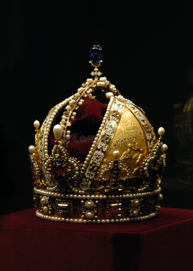 Golden Crown Of Emperor Rudolf II Stock Photo Image of hapsburg