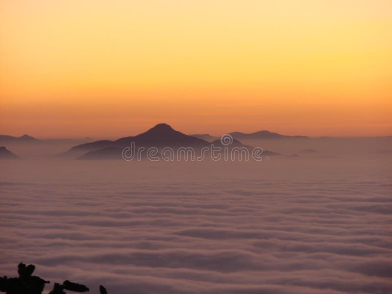 Golden Desert..Nanadi Hills royalty free stock photography Golden Desert..Nanadi Hills royalty free stock photography