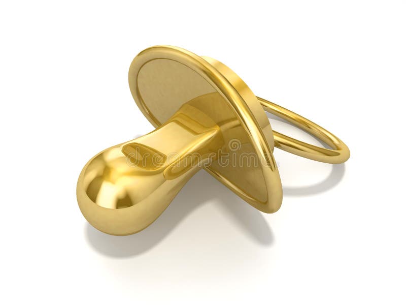 Golden dummy royalty free illustration Golden dummy royalty free illustration