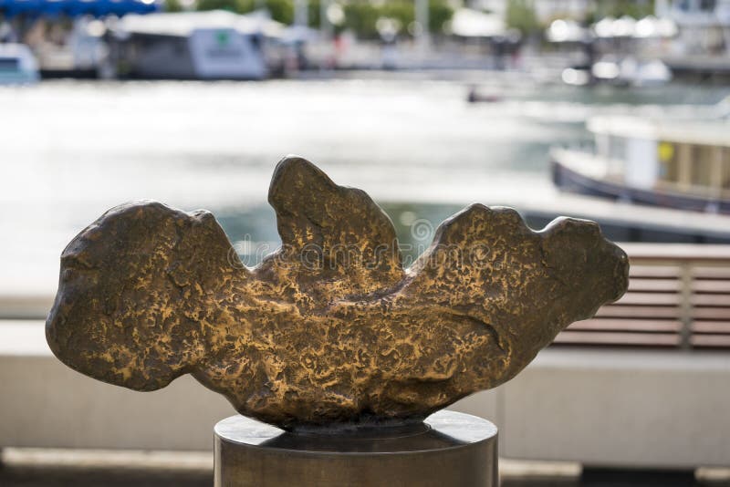 The Golden Eagle Nugget in Perth Editorial Photo Image of metals