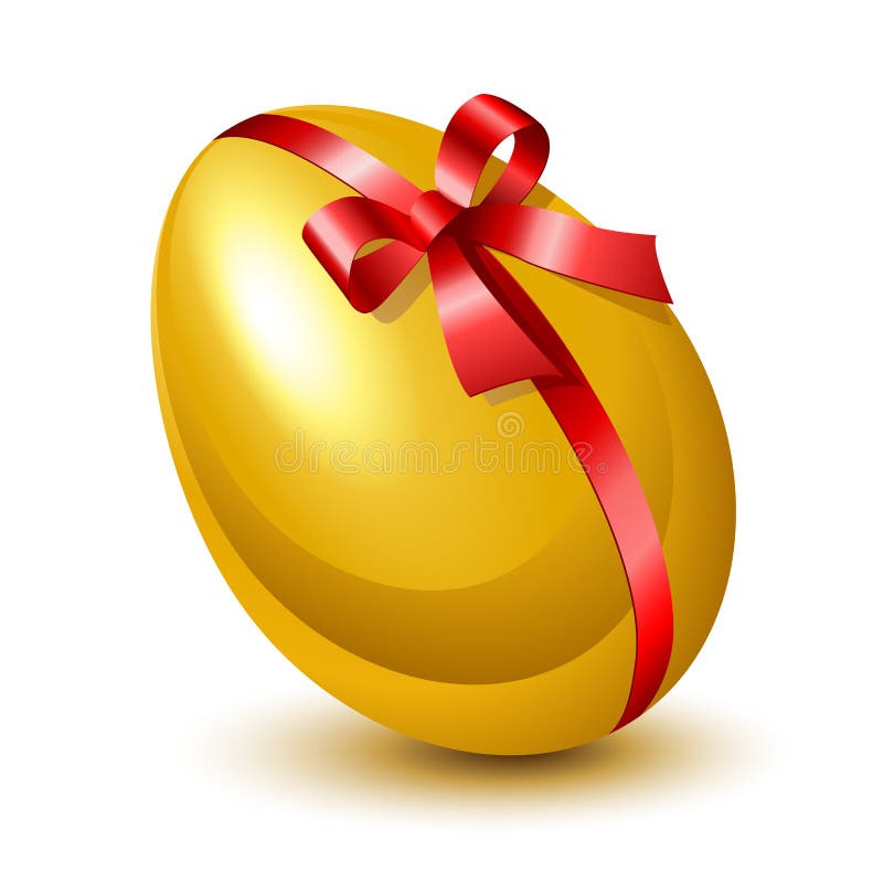 Golden Egg royalty free illustration
