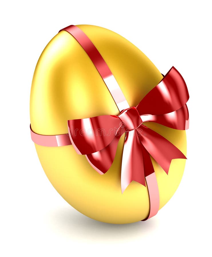 Golden Egg vector illustration