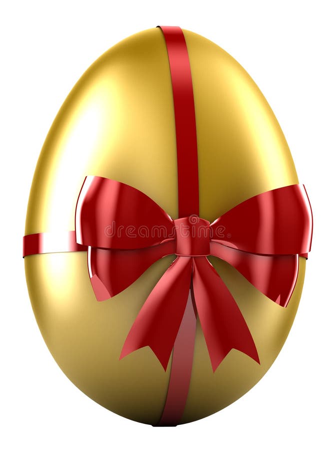 Golden Egg royalty free illustration