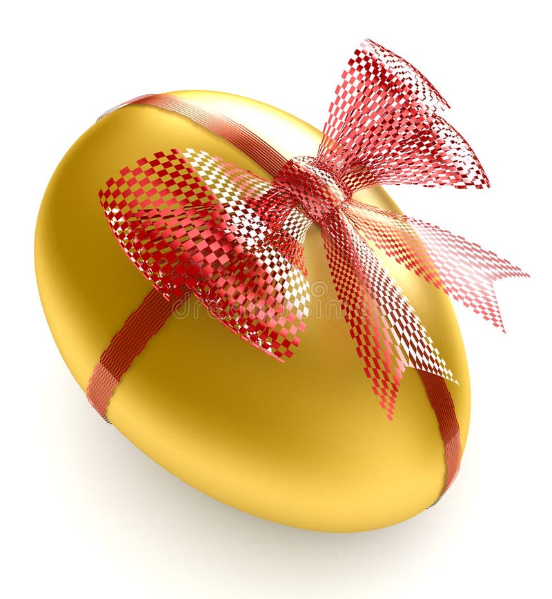 Golden Egg vector illustration