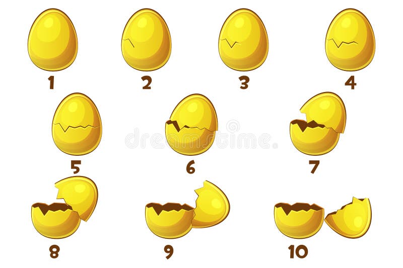 Premium Vector  Set of vector golden eggs png egg on an isolated  transparent background design element easter