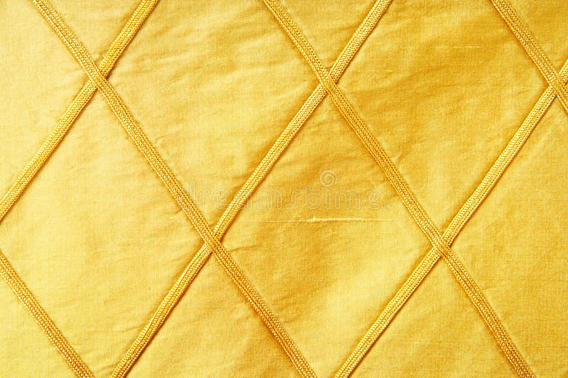 Golden fabric as background