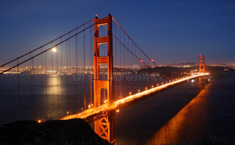 Golden Gate Bridge at Night