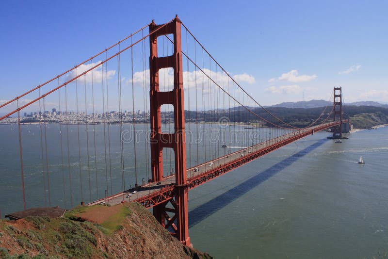 Golden Gate Bridge from Sausalito Hills