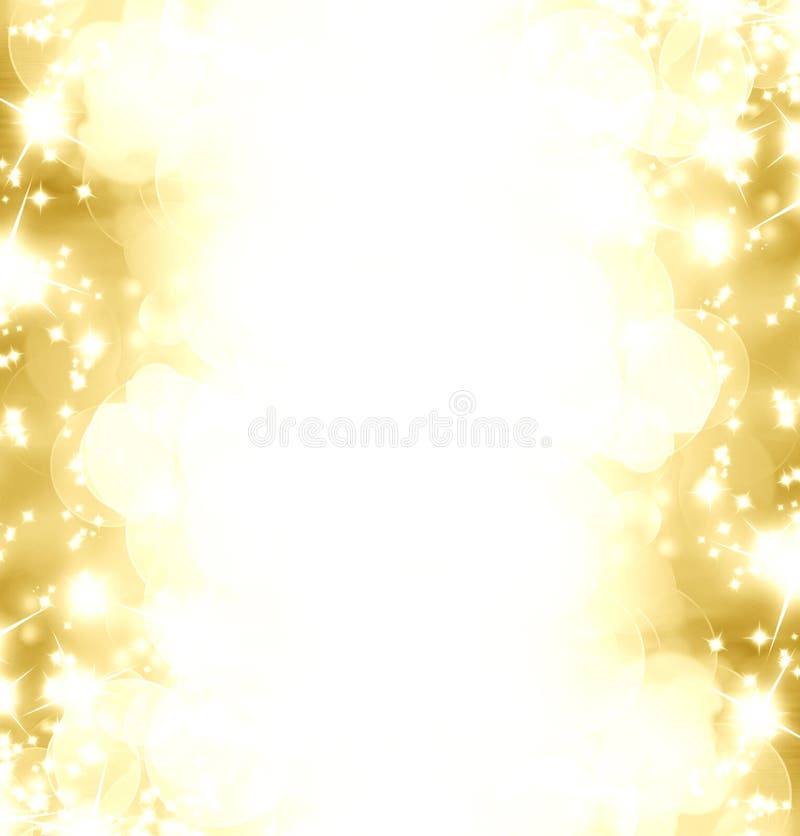 Gold Glitter on a Dark Background Stock Illustration Illustration of