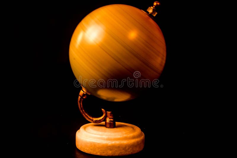 Golden Globe que gira ao redor fotografia de stock royalty free Golden Globe que gira ao redor fotografia de stock royalty free