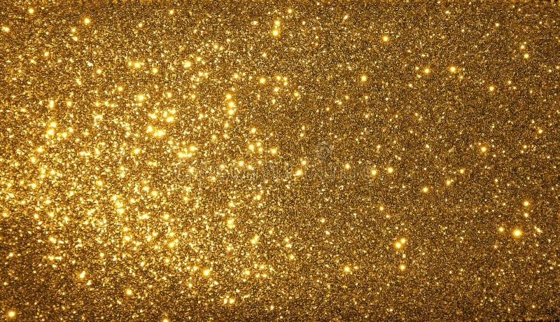 Gold Glitter Selective Focus Stock Photo - Image of christmas, gift:  207865246