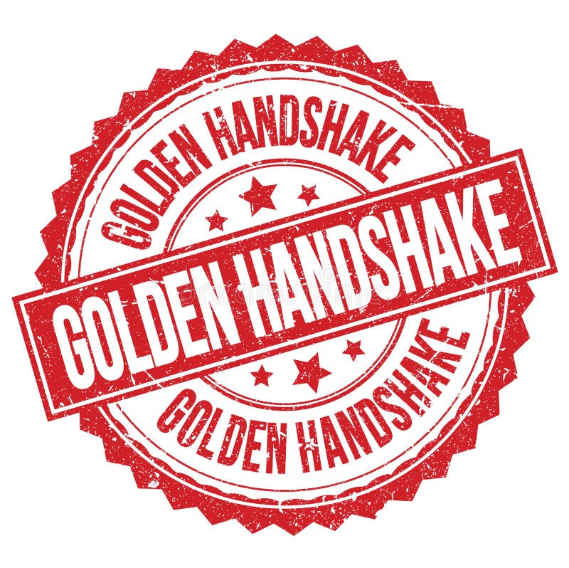 Gold Business Handshake Emoji Isolated On Stock Illustration 1648905664