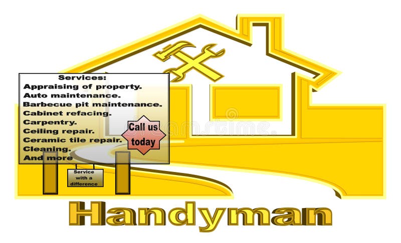 Office Handyman Stock Illustrations 382 Office Handyman Stock