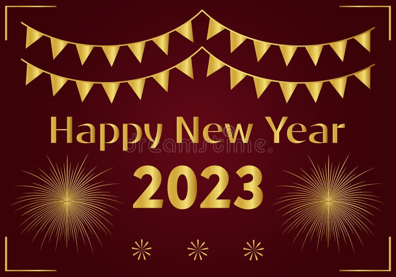 Golden happy new year 2013 background. Golden happy new year 2013 with banners and sparkle background
