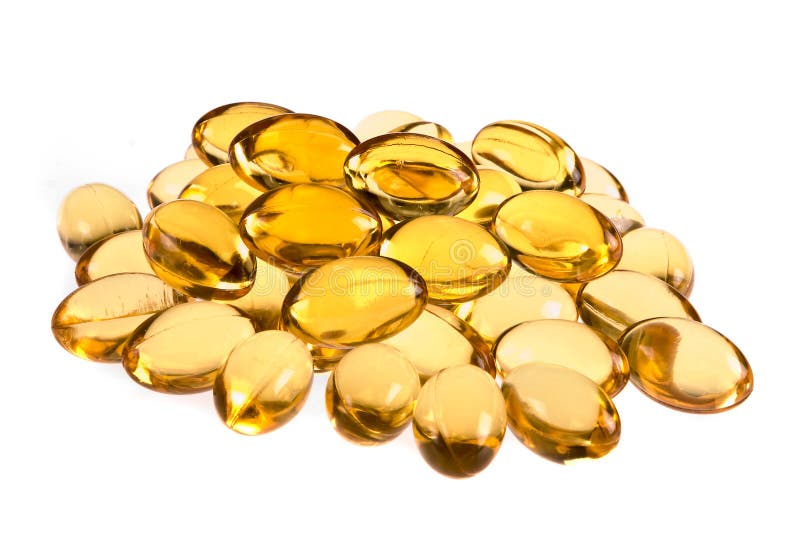 Golden health stock photo. Image of pill, medical, closeup 11175118