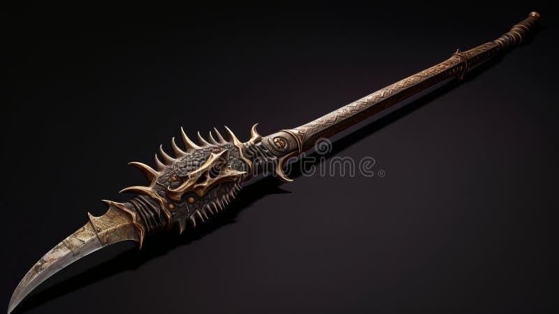 Ornate Light Dragon Blade