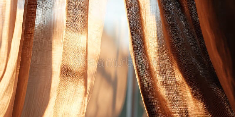 Golden Hour Tapestry Stunting Abstract Art vector illustratie