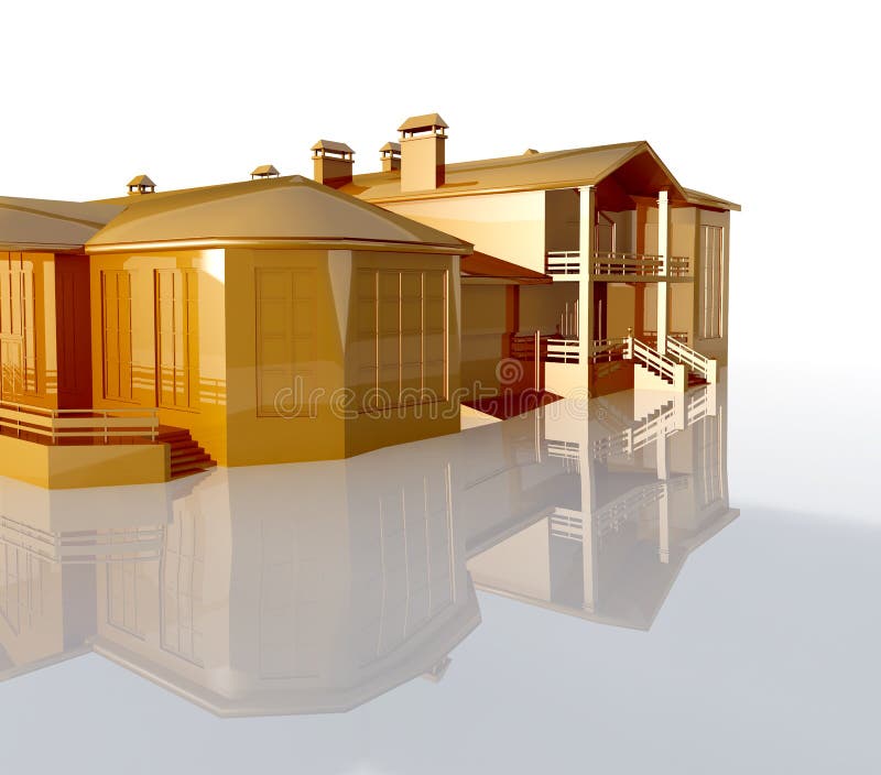 Golden House Picture. Image 8886349