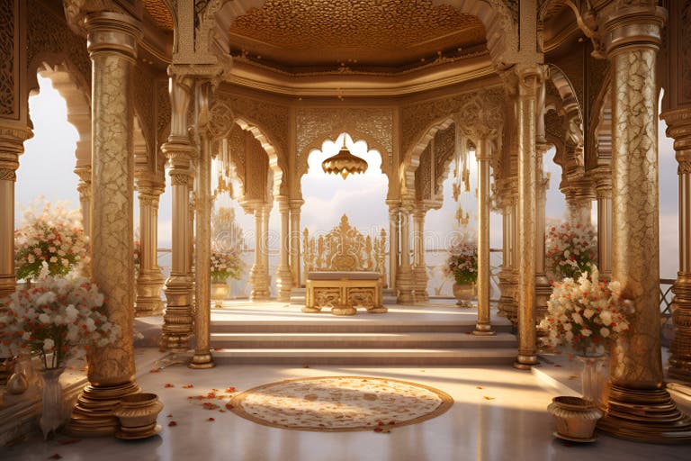 Wedding Mandap Stock Illustrations – 227 Wedding Mandap Stock
